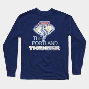 Portland Thunder Football Long Sleeve T-Shirt